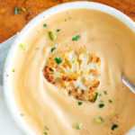 Нежный крем-суп из брокколи и цветной капусты