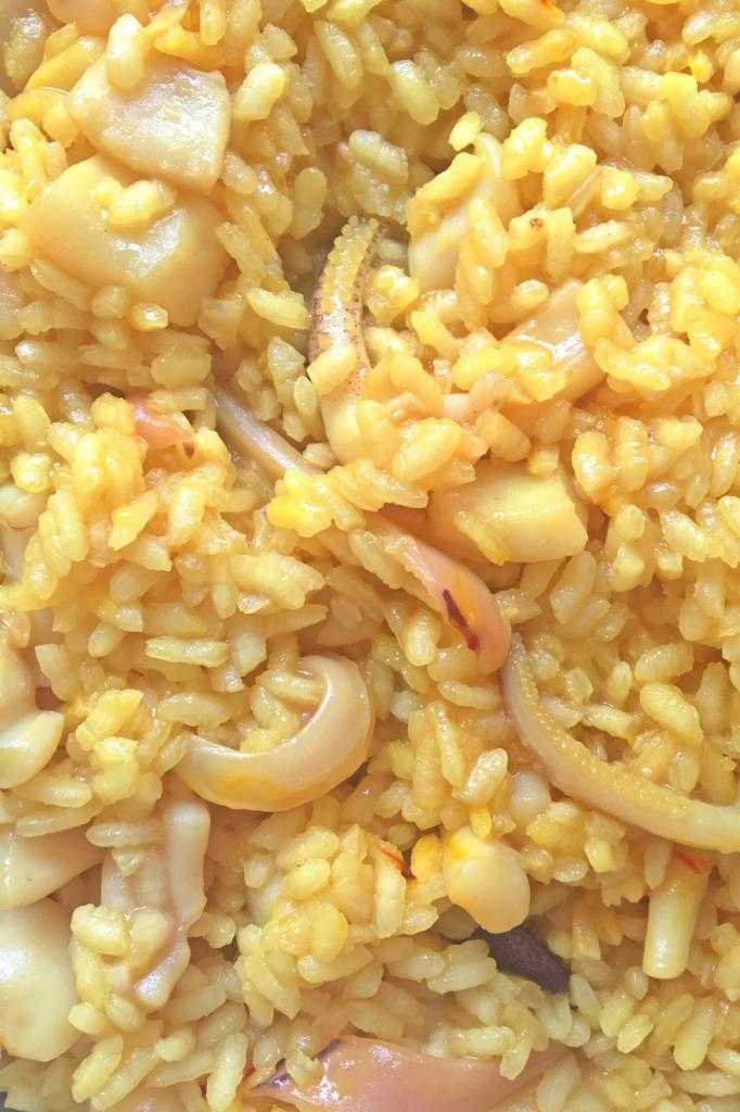 рис с кальмарами рецепт